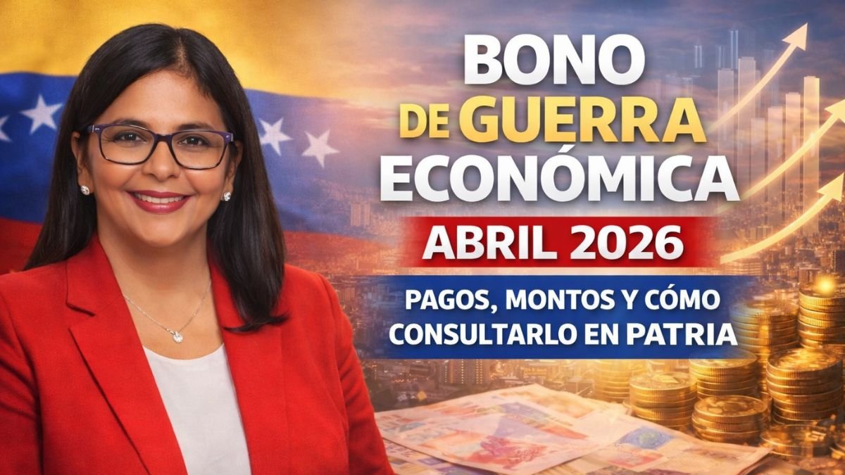 Bono De Guerra Económica Abril 2026 - Pagos, Montos Y Cómo Consultarlo En Patria