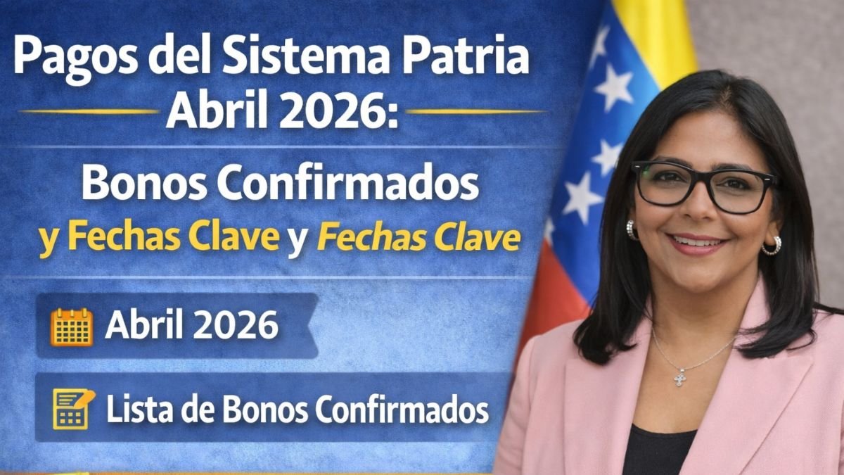 Pagos del Sistema Patria Abril 2026: Bonos Confirmados y Fechas Clave